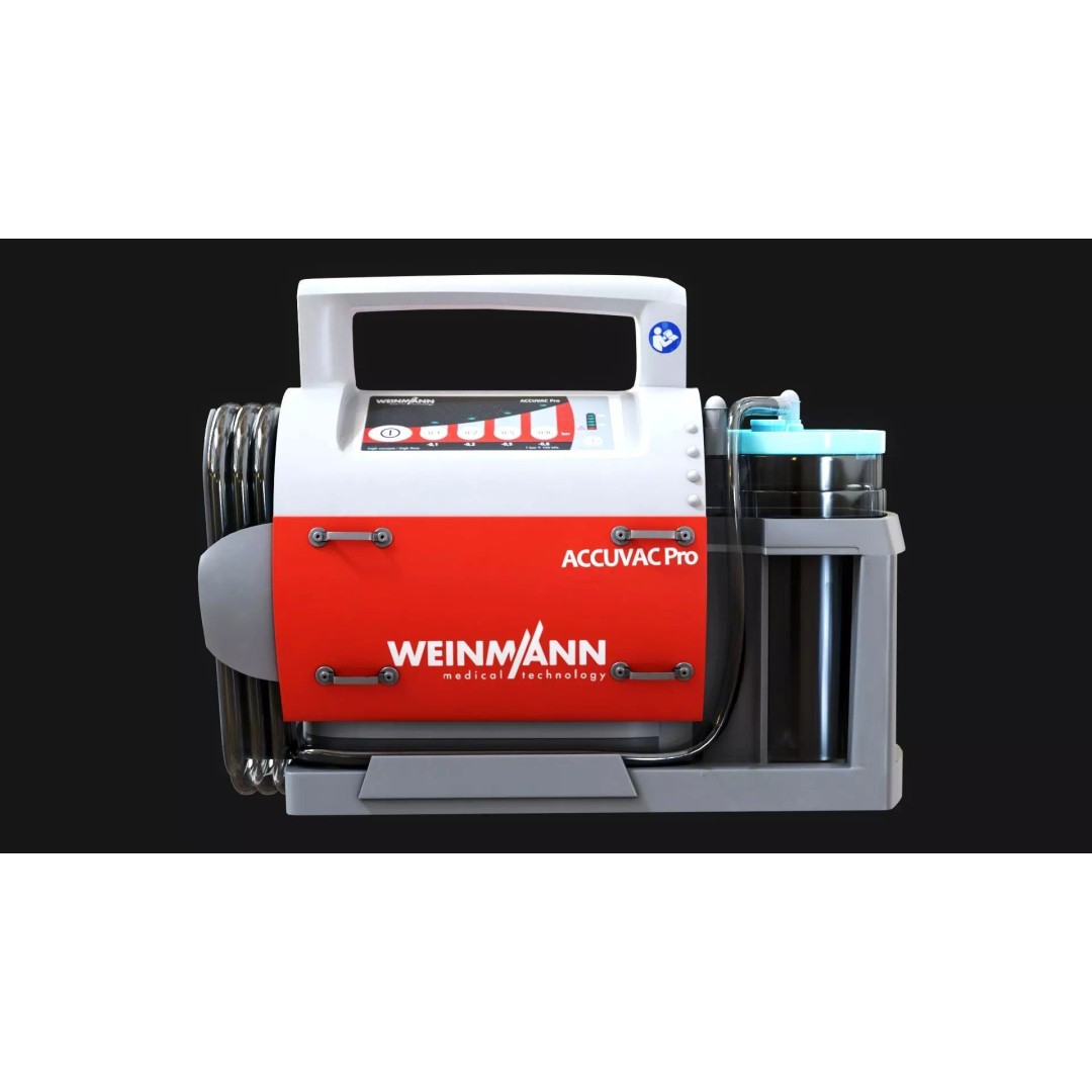 Weinmann ACCUVAC Pro Suction Pump 3D Model – Low Poly Game-Ready Asset, FBX/OBJ - View 2
