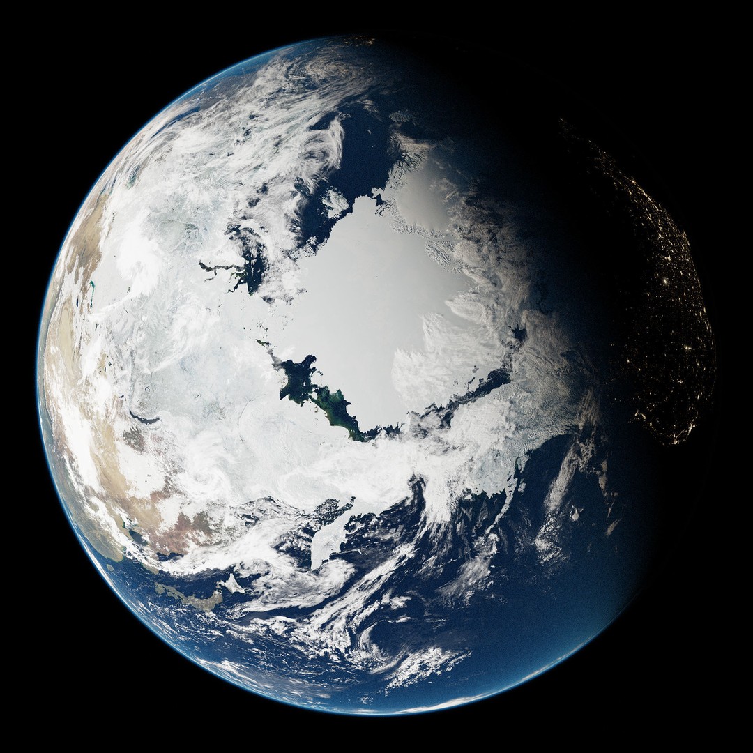 Planet Earth 3D Model – Ultra-Realistic PBR Asset for Blender - View 8