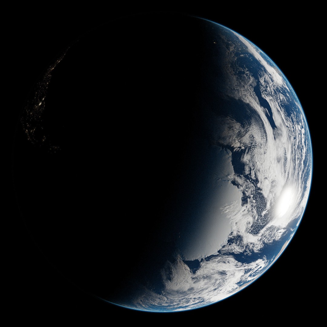 Planet Earth 3D Model – Ultra-Realistic PBR Asset for Blender - View 9