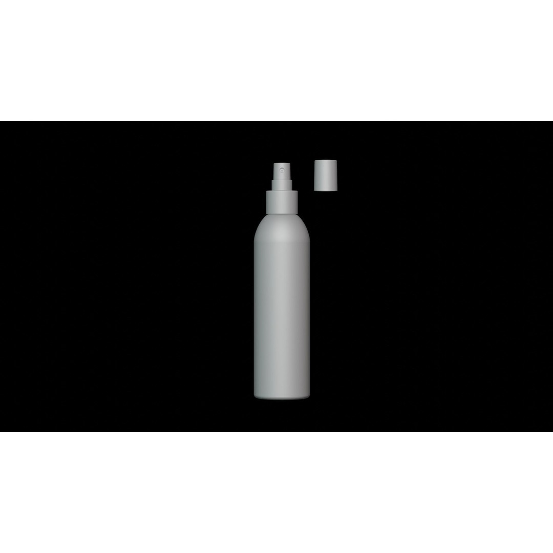 Whitening Spray 3D Model – Realistic PBR Asset, FBX Format - View 6