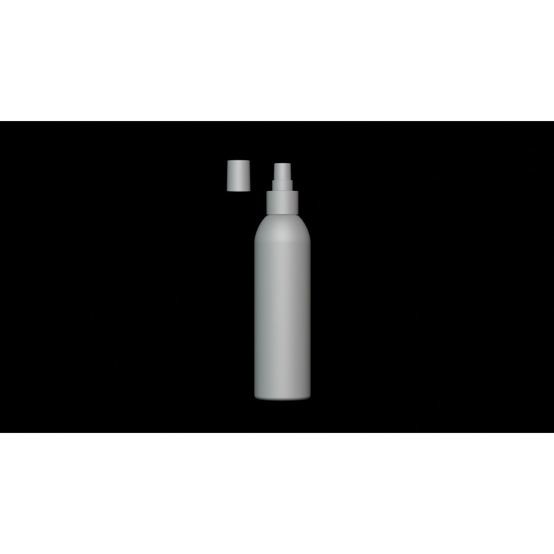 Whitening Spray 3D Model – Realistic PBR Asset, FBX Format - View 8