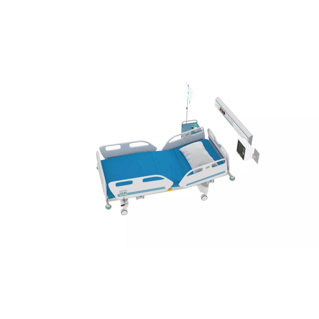 Electrical Five Function Bed 3D Model – Modern Medical Furniture, FBX - View 13