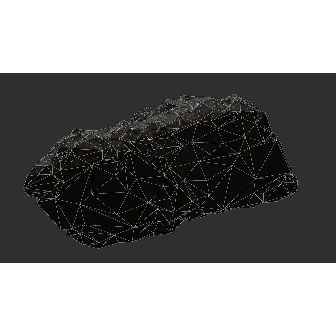 Stone Staircase 3D Model – Low Poly PBR Game Asset, FBX, OBJ