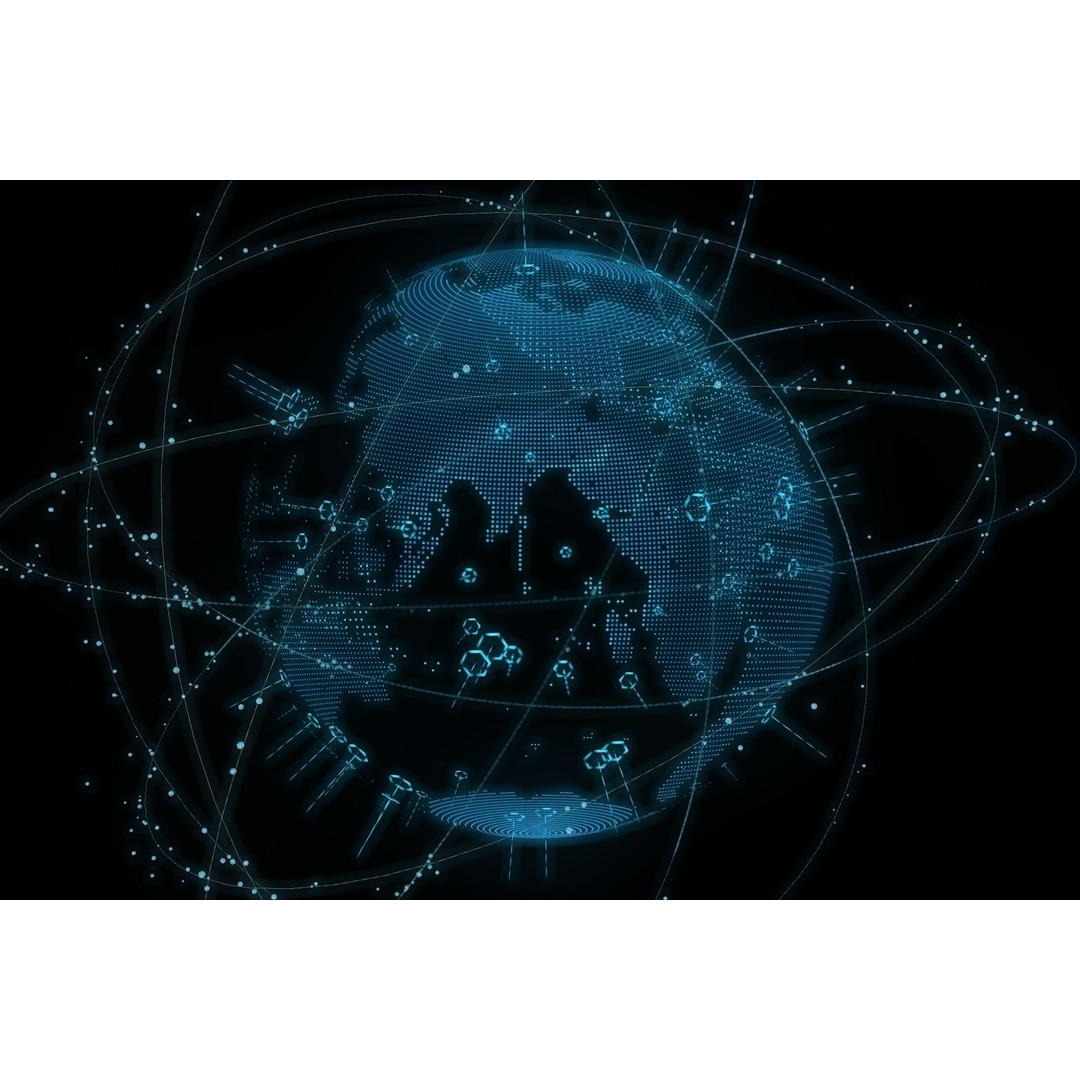 Animated Hologram Planet Earth 3D Model – Sci-Fi Display Asset, FBX - View 11