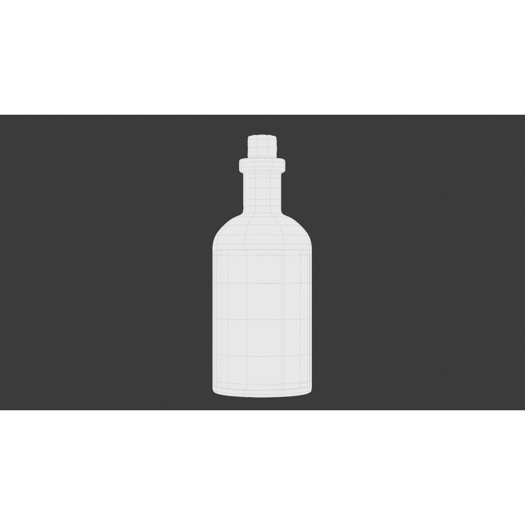 Old Syringe 3D Model – Vintage Medical Scene, PBR Textures, FBX - View 19