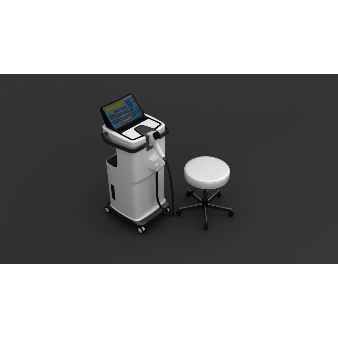 Lasermach Pro Device 3D Model – Medical Equipment, PBR Textures, FBX - View 3