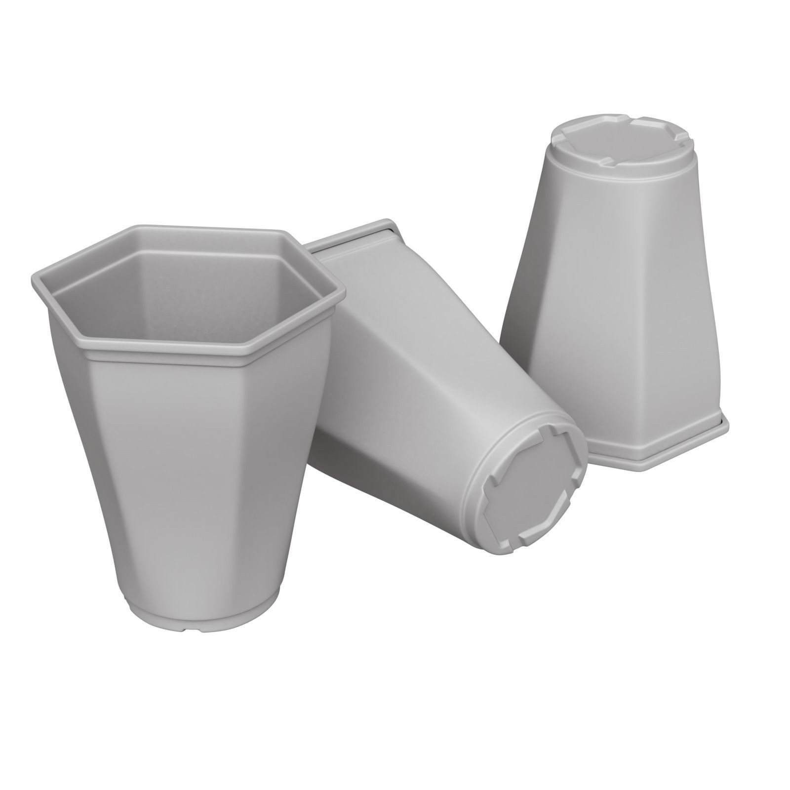 Plastic Cup Set - Game-Ready 3D Model - View 16