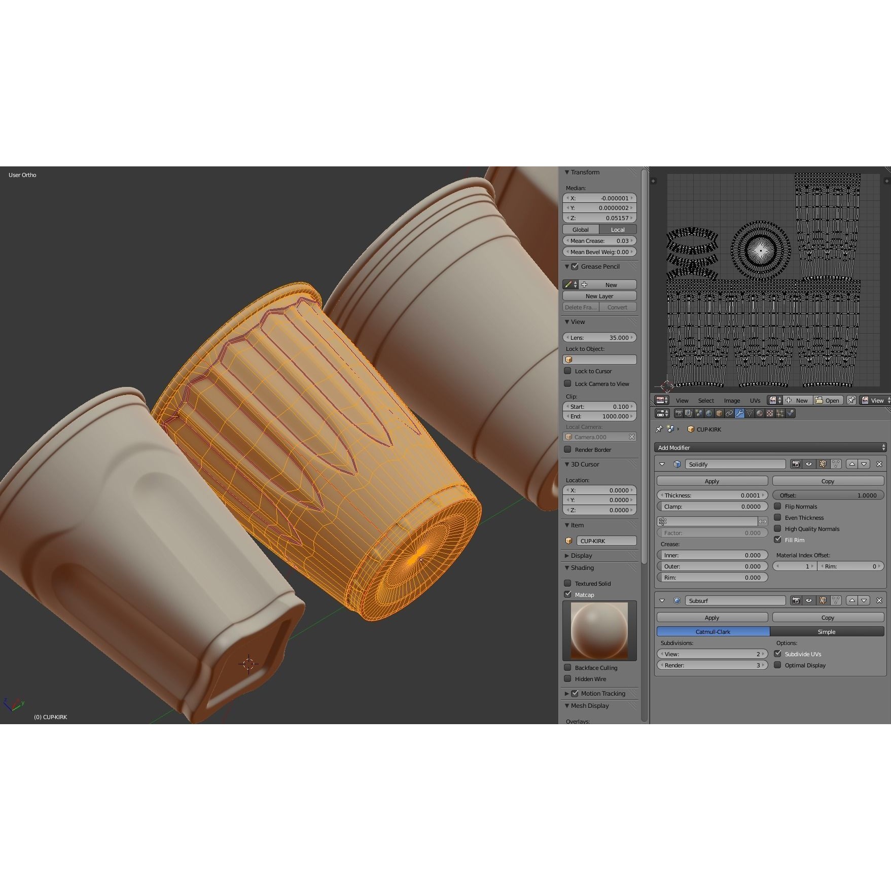Plastic Cup Set - Game-Ready 3D Model - View 19