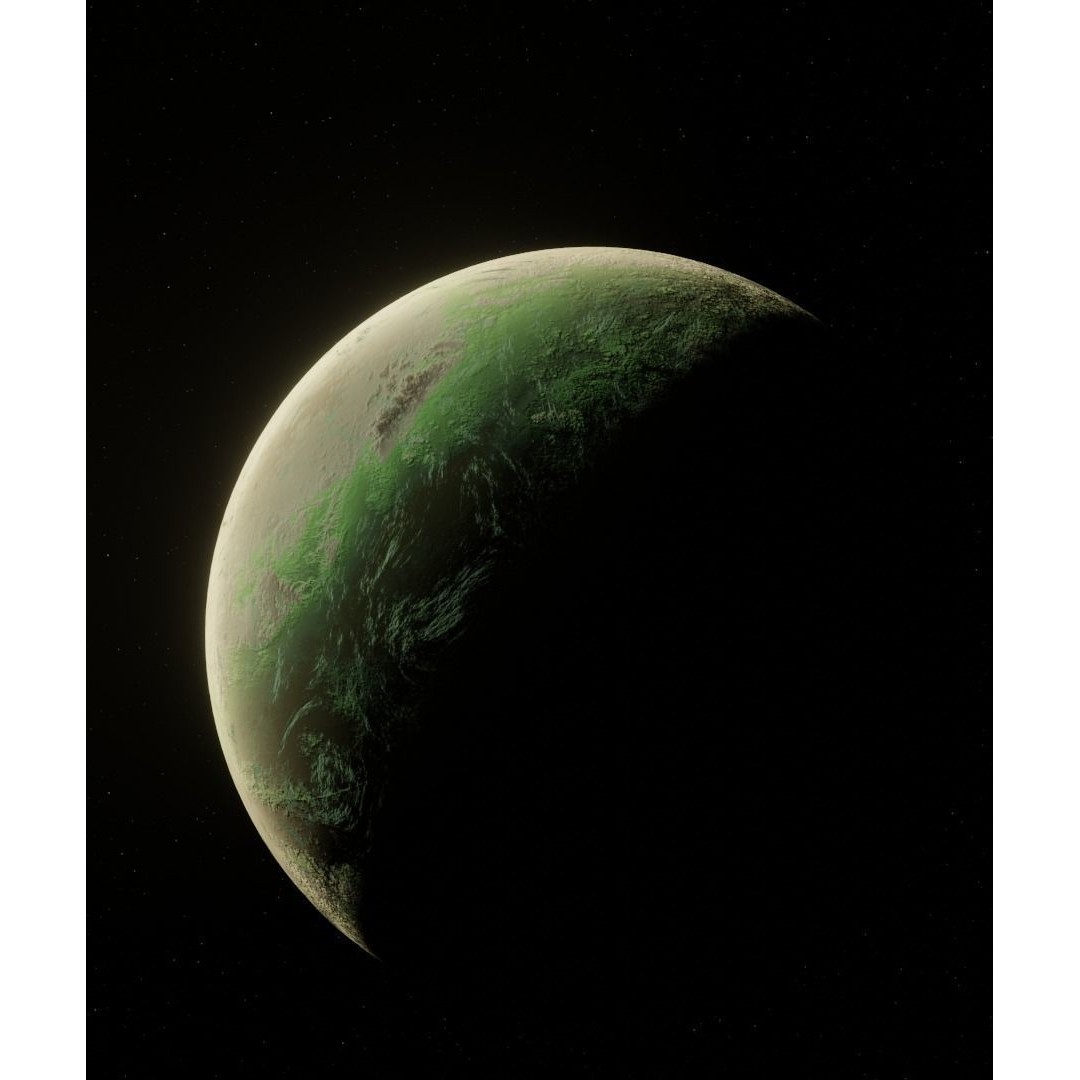 Planets 3D Model – Low Poly Game Ready Asset, FBX and Blender - View 27