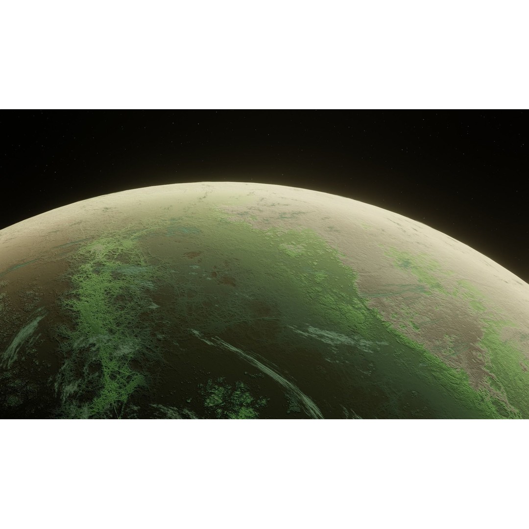 Planets 3D Model – Low Poly Game Ready Asset, FBX and Blender - View 31
