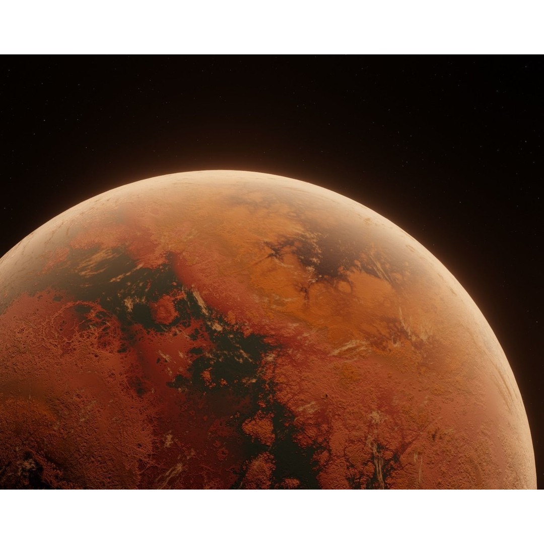 Planets 3D Model – Low Poly Game Ready Asset, FBX and Blender - View 33