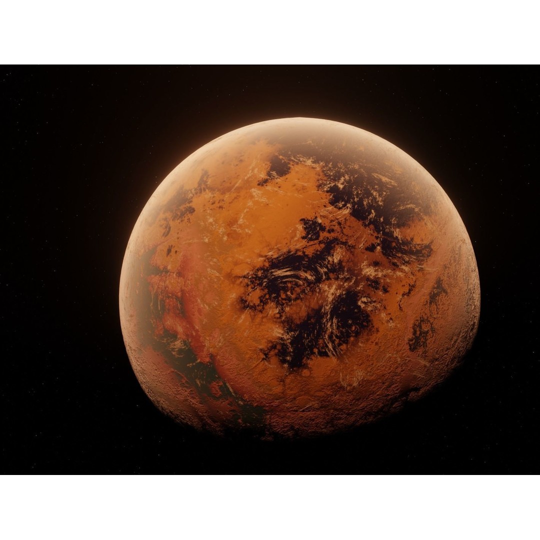 Planets 3D Model – Low Poly Game Ready Asset, FBX and Blender - View 36
