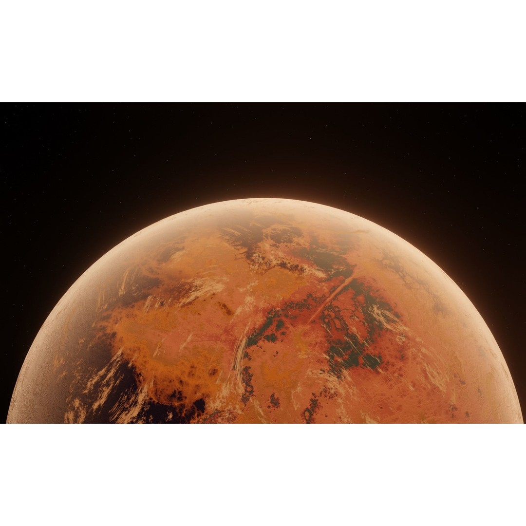 Planets 3D Model – Low Poly Game Ready Asset, FBX and Blender - View 42