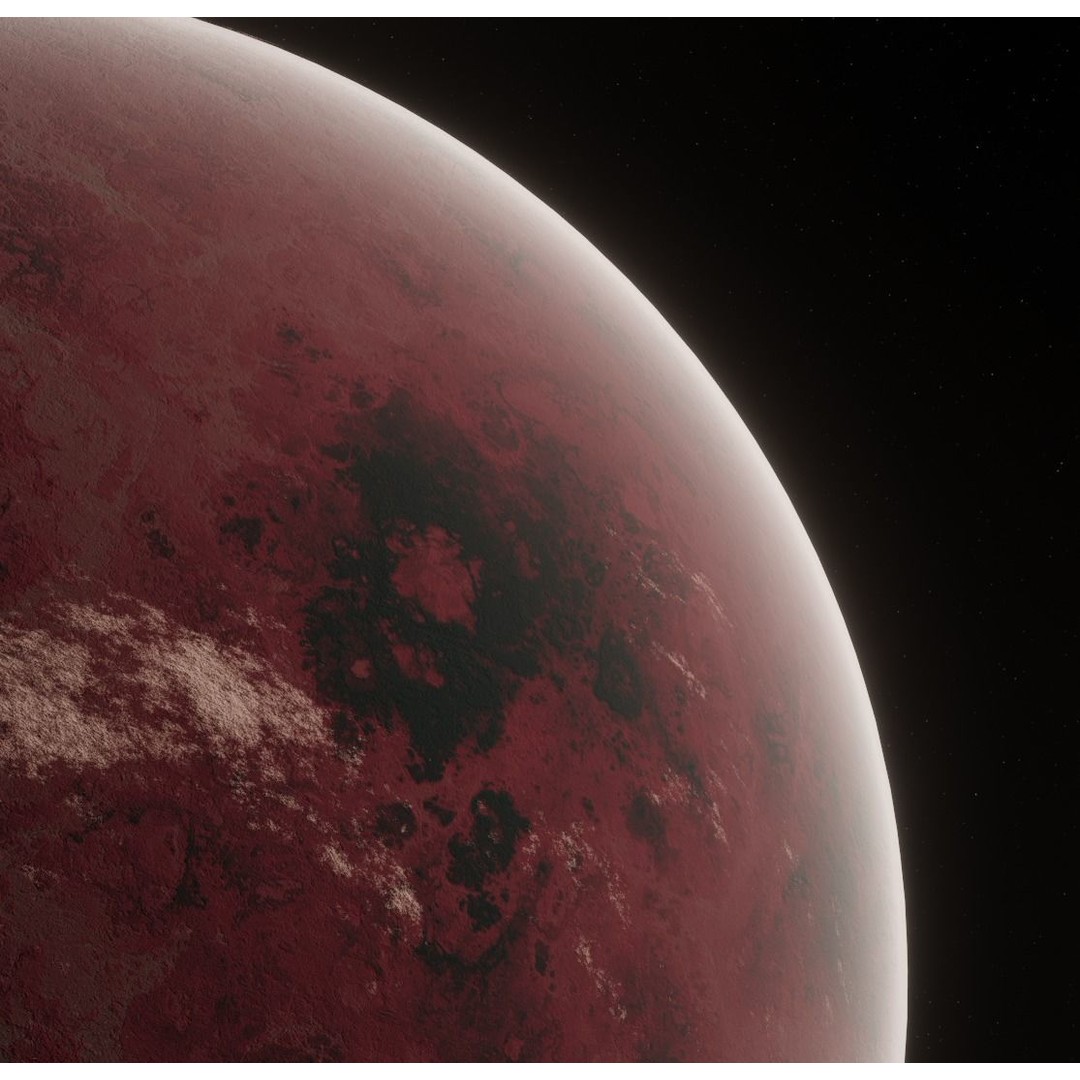 Planets 3D Model – Low Poly Game Ready Asset, FBX and Blender - View 46