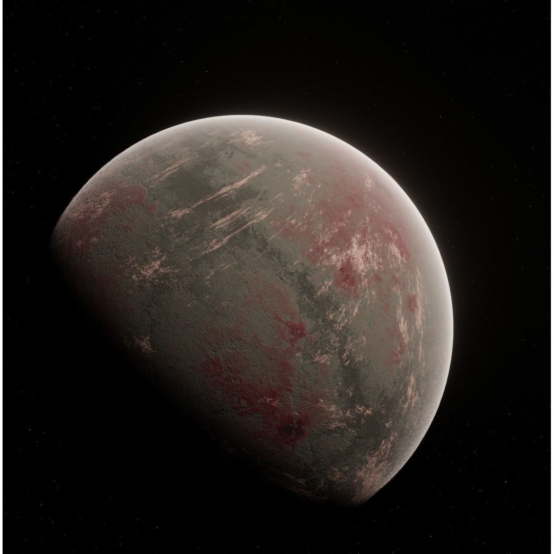 Planets 3D Model – Low Poly Game Ready Asset, FBX and Blender - View 49