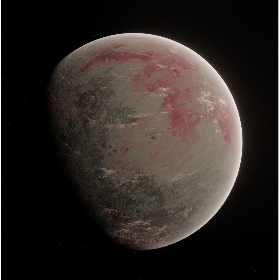 Planets 3D Model – Low Poly Game Ready Asset, FBX and Blender - View 54