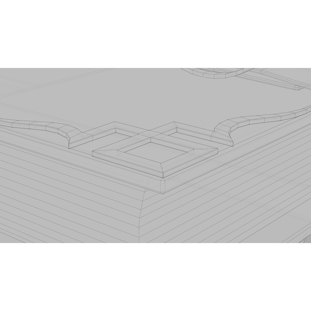 Vintage Wood and Leather Book 3D Model – Low Poly Game Asset, FBX - View 12