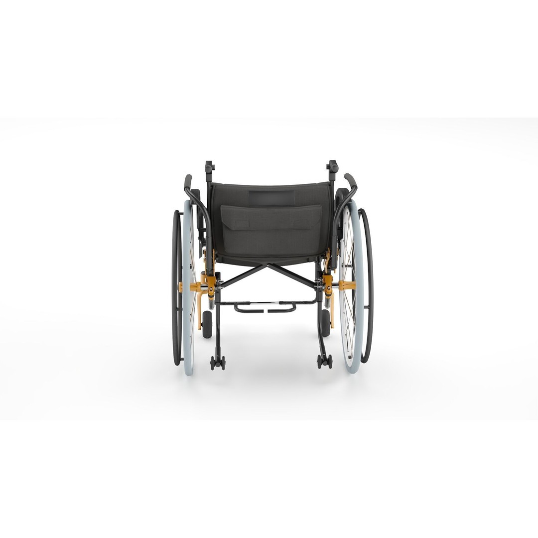 Medical Wheelchair 3D Model – PBR Textured Asset, FBX - View 15