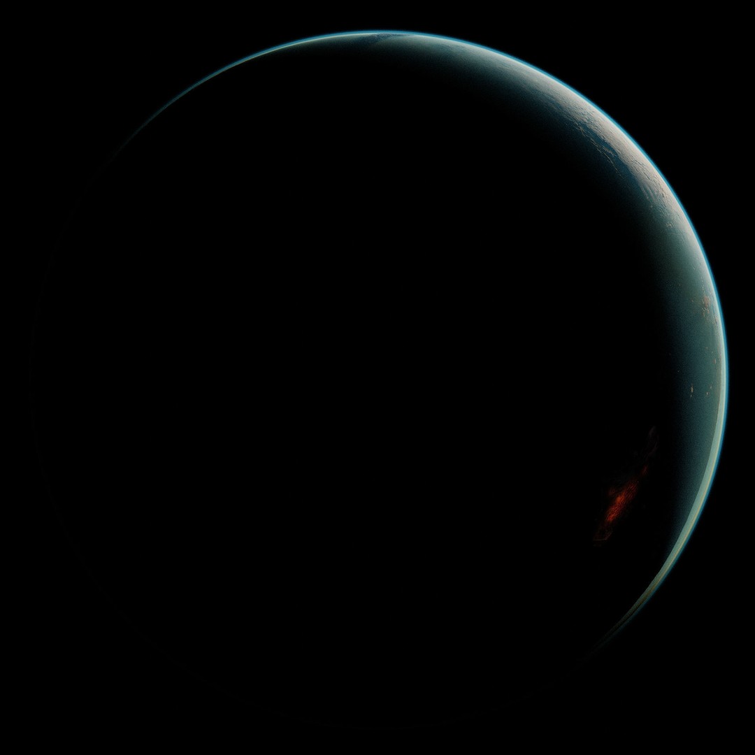 Planet 3D Model – Ultra-Realistic Celestial Body, Blender Format - View 7