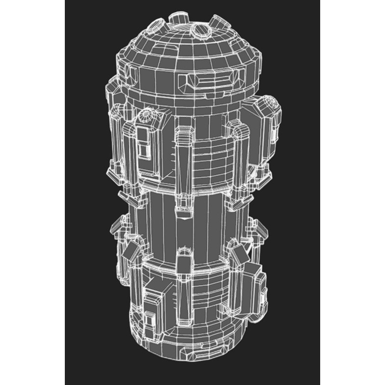Battery 3D Model – Low Poly Game Ready Asset, FBX, OBJ, Blender