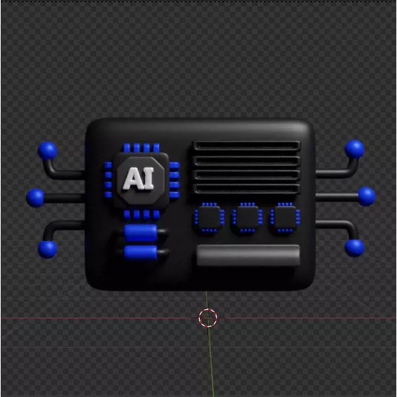 Artificial Intelligence 3D Icon Pack – Unique Icons for Apps & Web Design - View 102