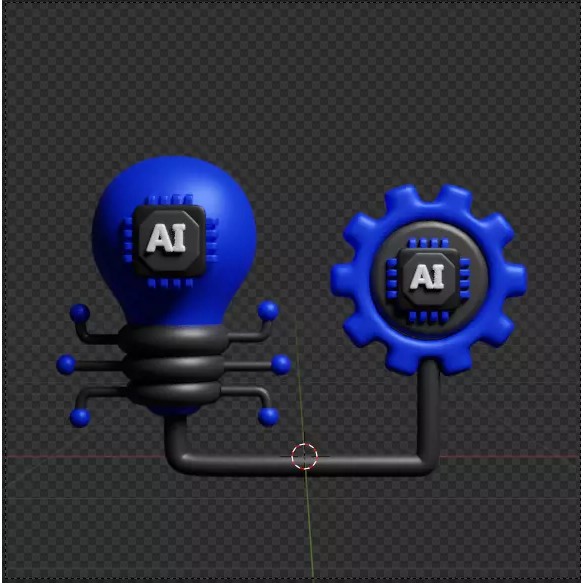 Artificial Intelligence 3D Icon Pack – Unique Icons for Apps & Web Design - View 49