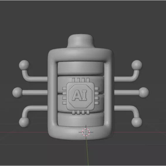 Artificial Intelligence 3D Icon Pack – Unique Icons for Apps & Web Design - View 62
