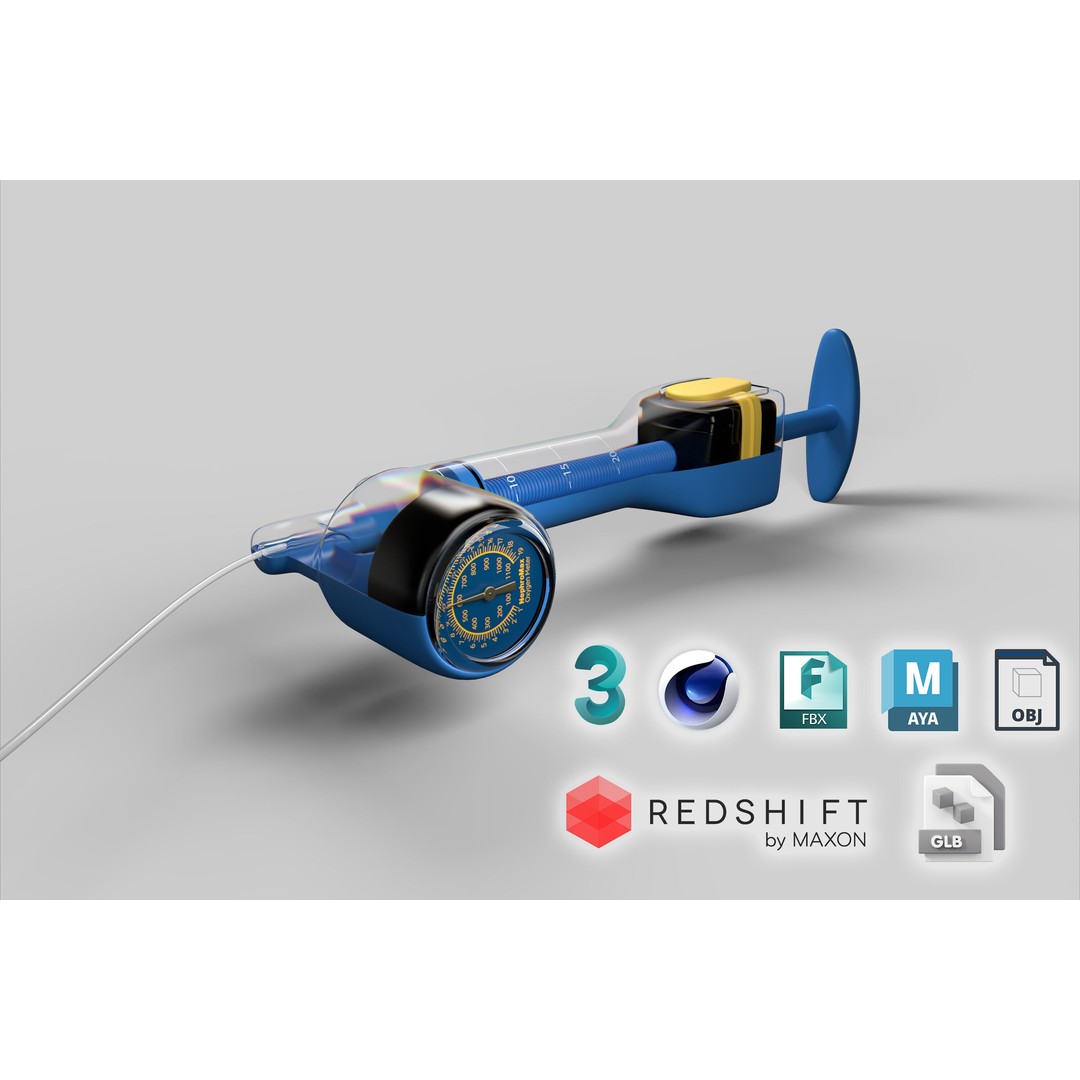 Nephromax Sheath 3D Model – Medical Device for Surgery, FBX, OBJ - View 10