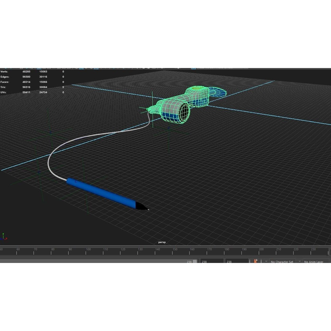 Nephromax Sheath 3D Model – Medical Device for Surgery, FBX, OBJ - View 8
