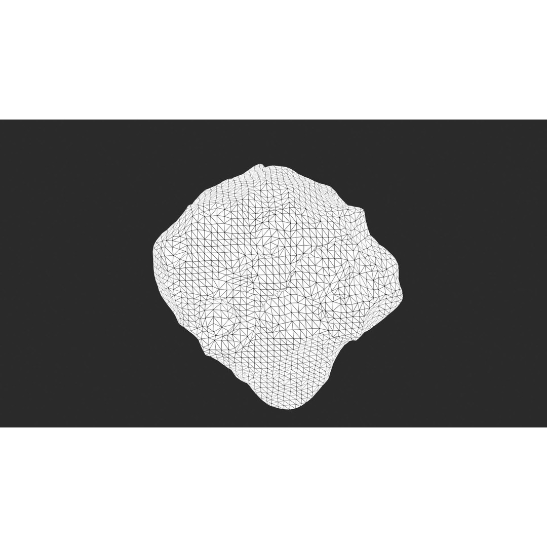 Asteroids 3D Model – Low Poly Bundle with PBR Textures, FBX, OBJ - View 18