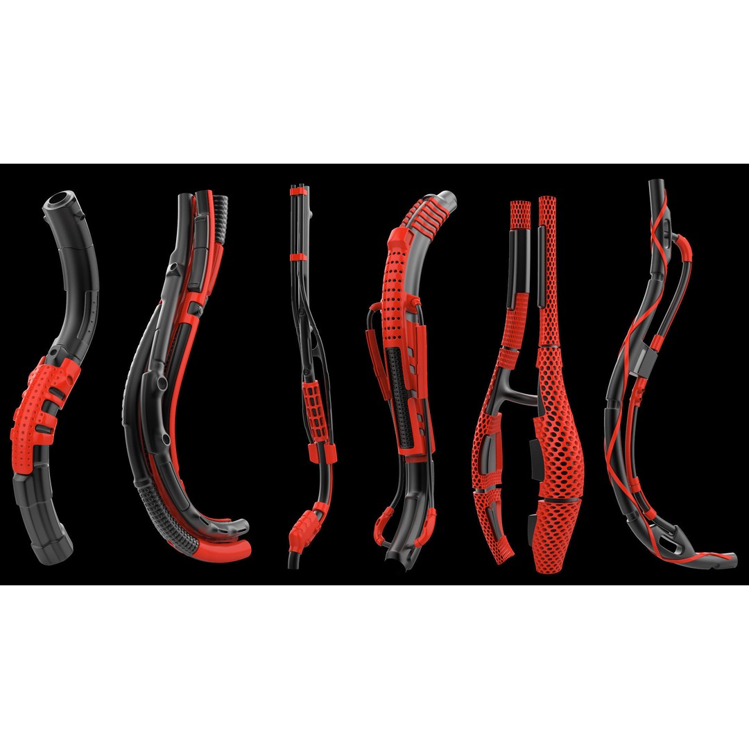 Cables and Wires 3D Model – PBR Game-Ready Asset, FBX - View 4