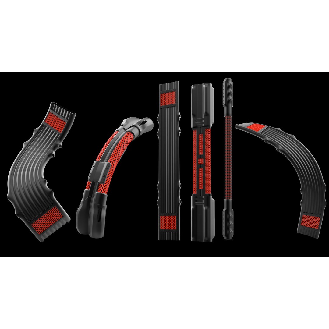 Cables and Wires 3D Model – PBR Game-Ready Asset, FBX - View 7