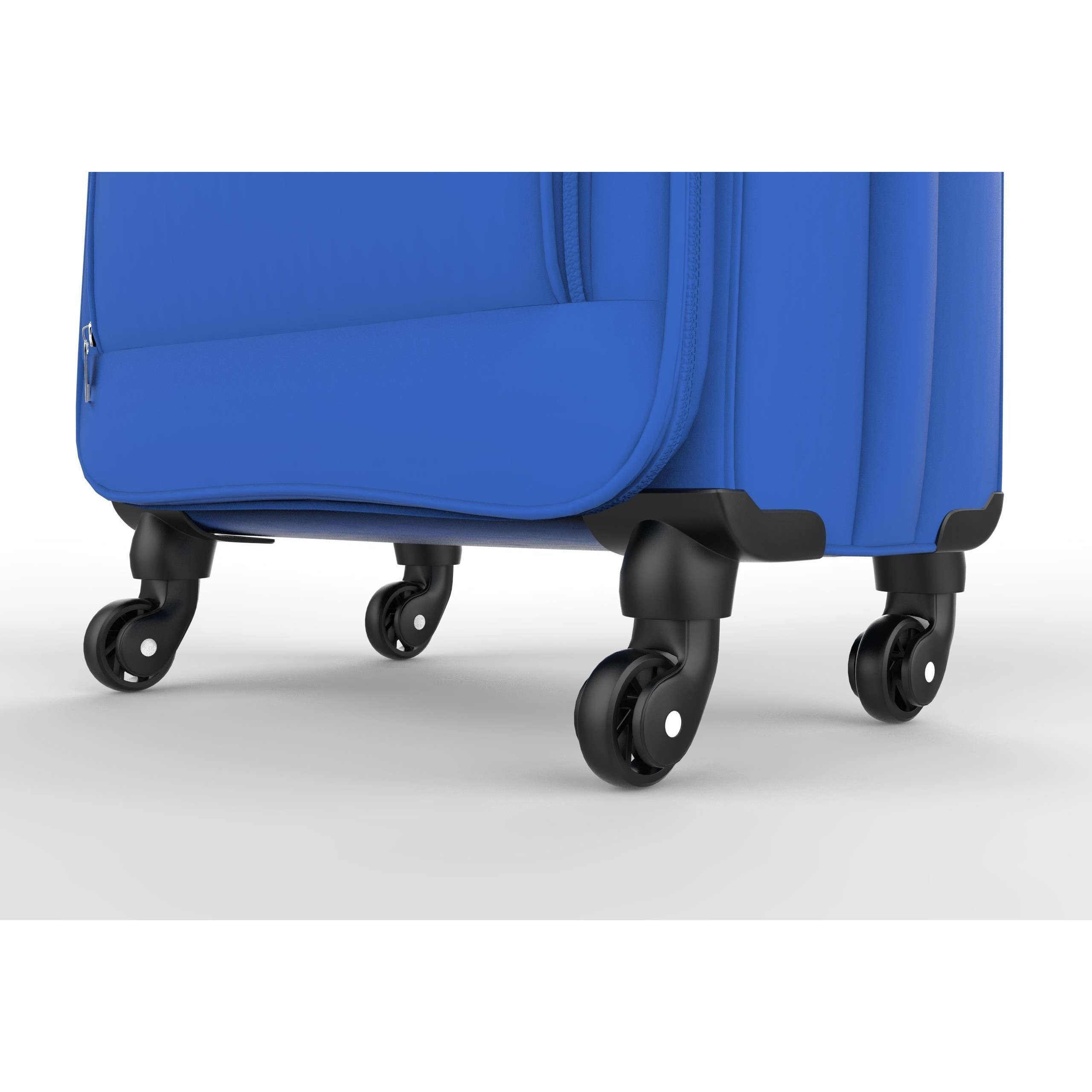 Blue Suitcase - Low-Poly Game-Ready 3D Model - View 11