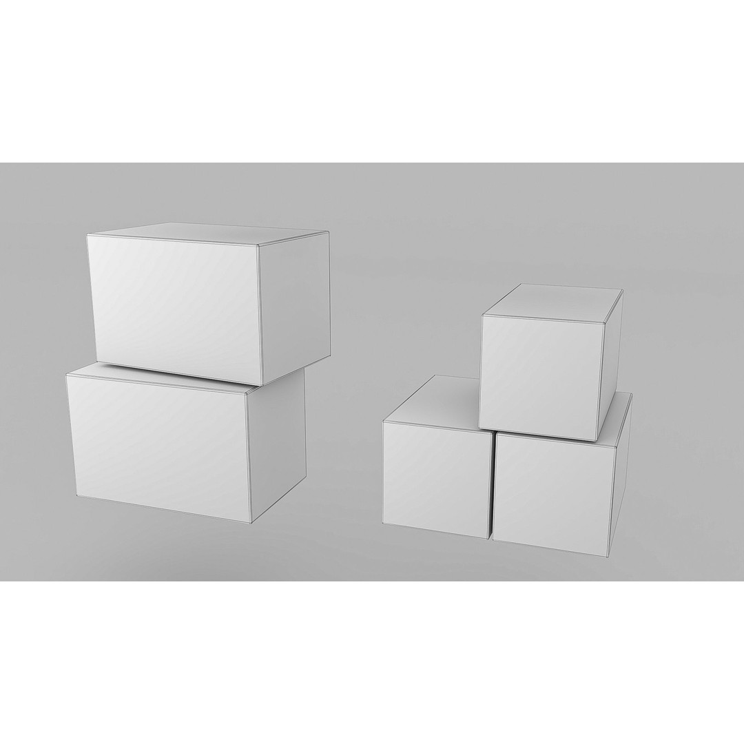 Medicines Hospital Cupboard 3D Model – Low Poly Game Asset, FBX - View 17