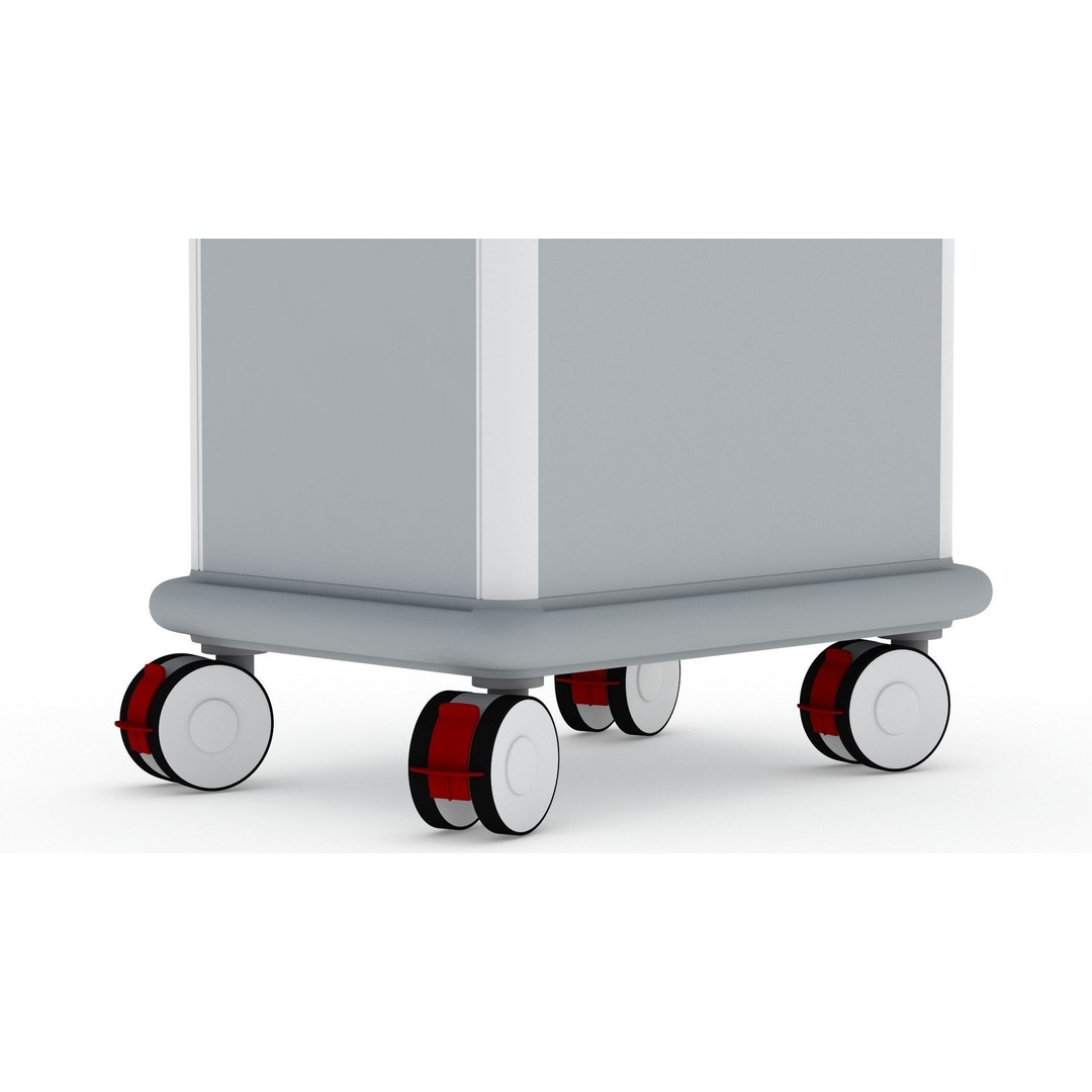Medical Cart 3D Model – Realistic PBR Asset for Game and Archviz - View 10