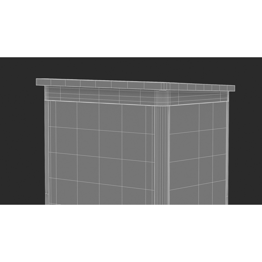 Medical Cart 3D Model – Realistic PBR Asset for Game and Archviz - View 19