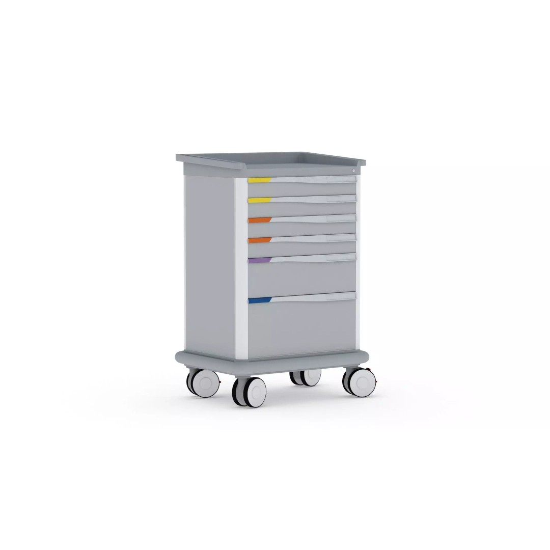 Medical Cart 3D Model – Realistic PBR Asset for Game and Archviz - View 2