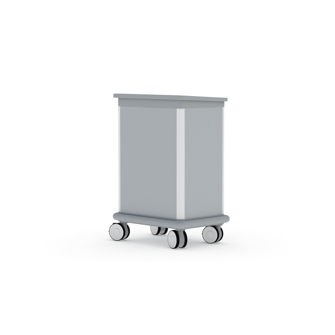 Medical Cart 3D Model – Realistic PBR Asset for Game and Archviz - View 4