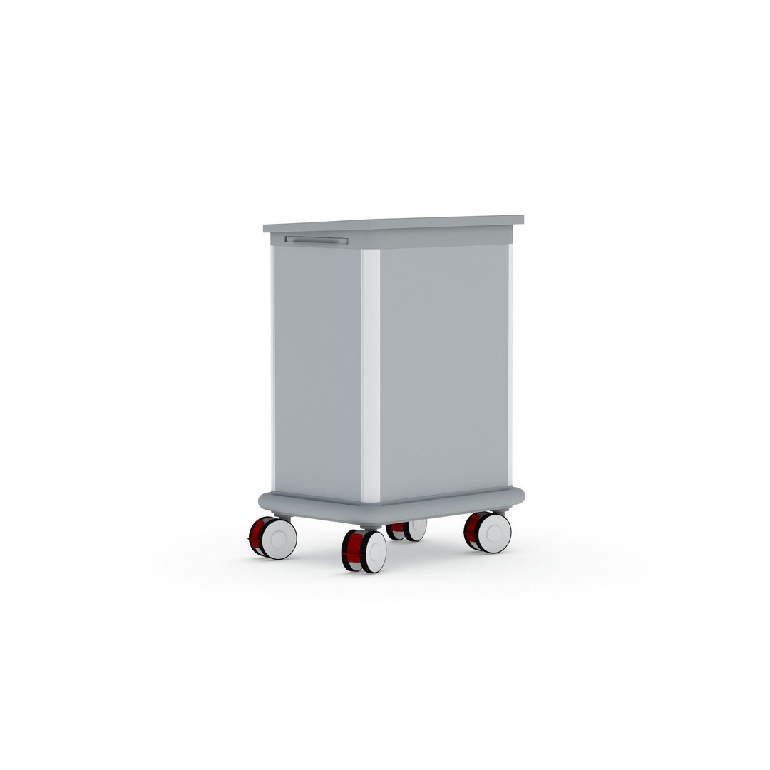 Medical Cart 3D Model – Realistic PBR Asset for Game and Archviz - View 5