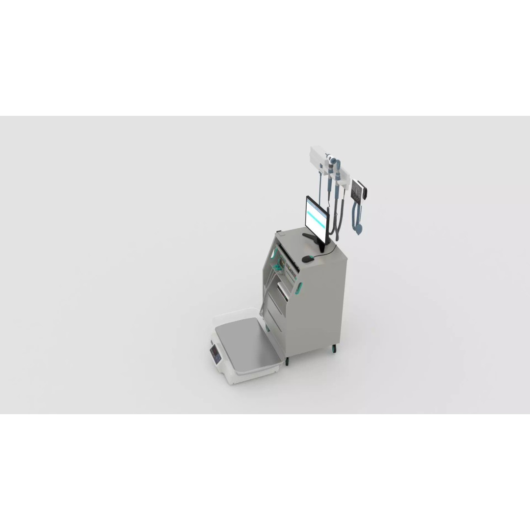 X-Ray Diagnostic System 3D Model – Realistic Medical Interior, FBX - View 12