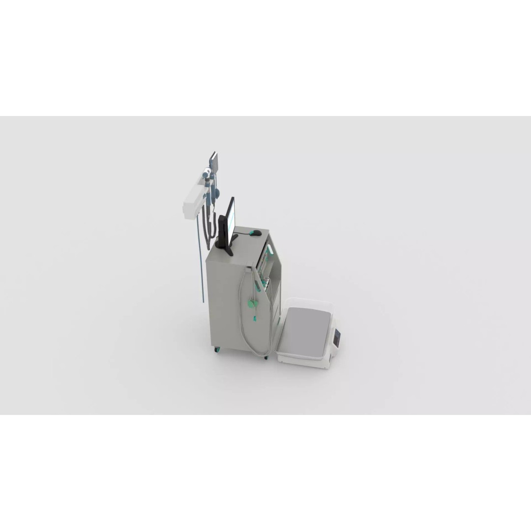 X-Ray Diagnostic System 3D Model – Realistic Medical Interior, FBX - View 5