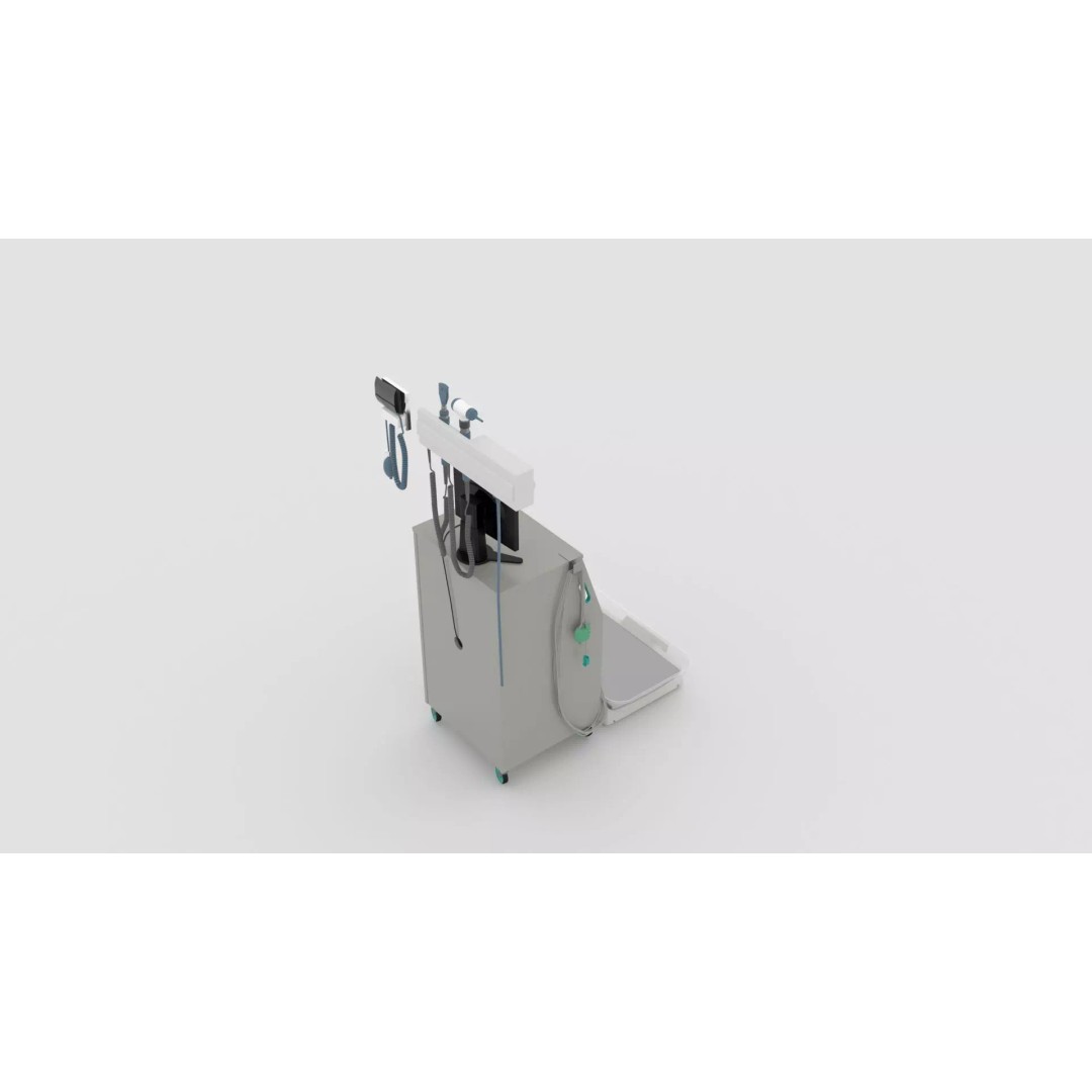 X-Ray Diagnostic System 3D Model – Realistic Medical Interior, FBX - View 7