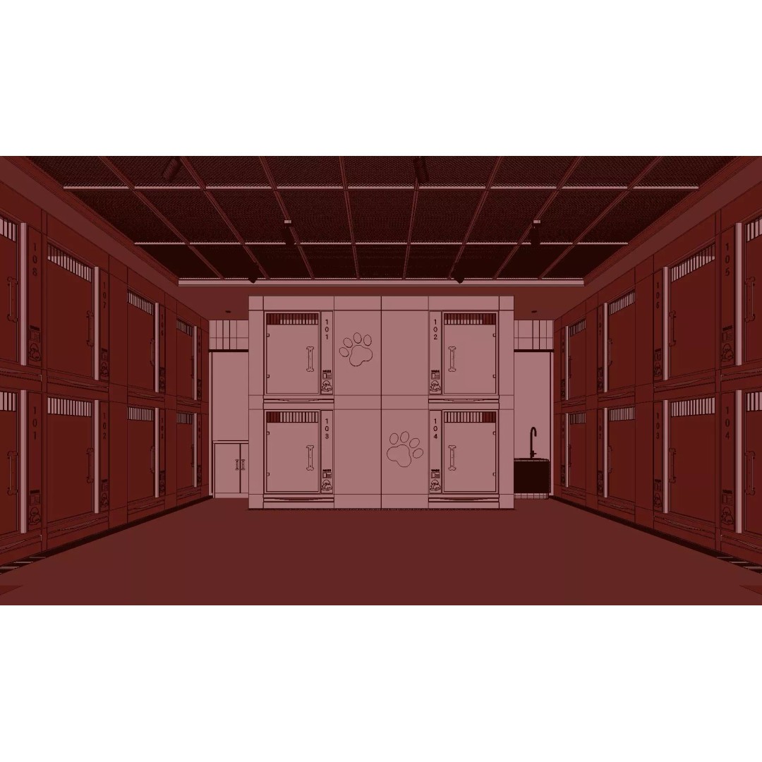 Veterinary Clinic 3D Model – Detailed Medical Asset, FBX, OBJ - View 6