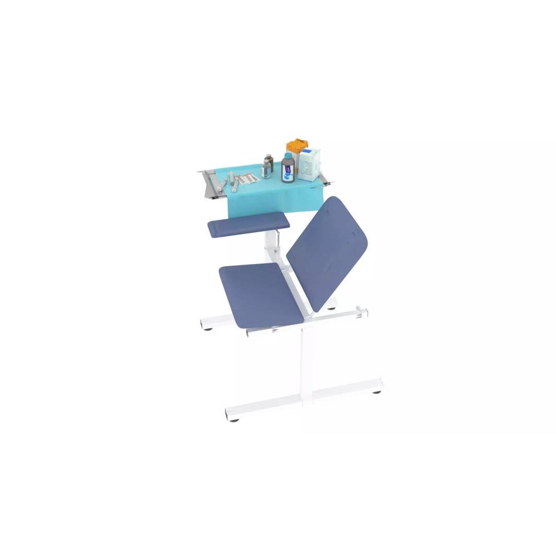 Medical Exam Chair 3D Model – Modern Design, PBR Textures, FBX - View 13