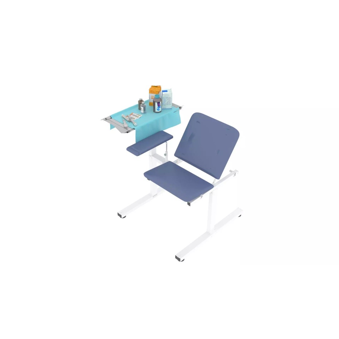 Medical Exam Chair 3D Model – Modern Design, PBR Textures, FBX - View 14