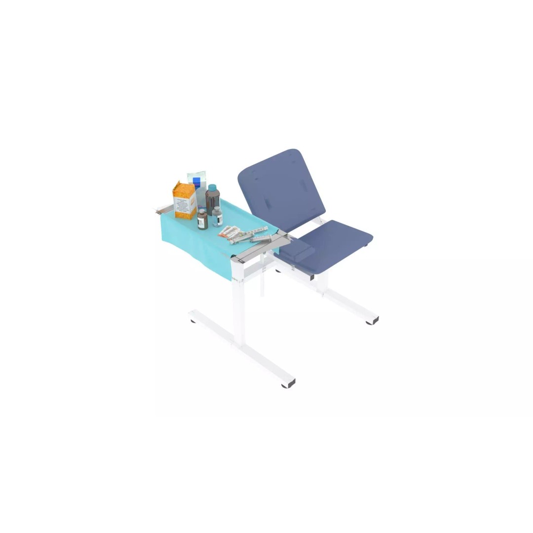 Medical Exam Chair 3D Model – Modern Design, PBR Textures, FBX - View 2