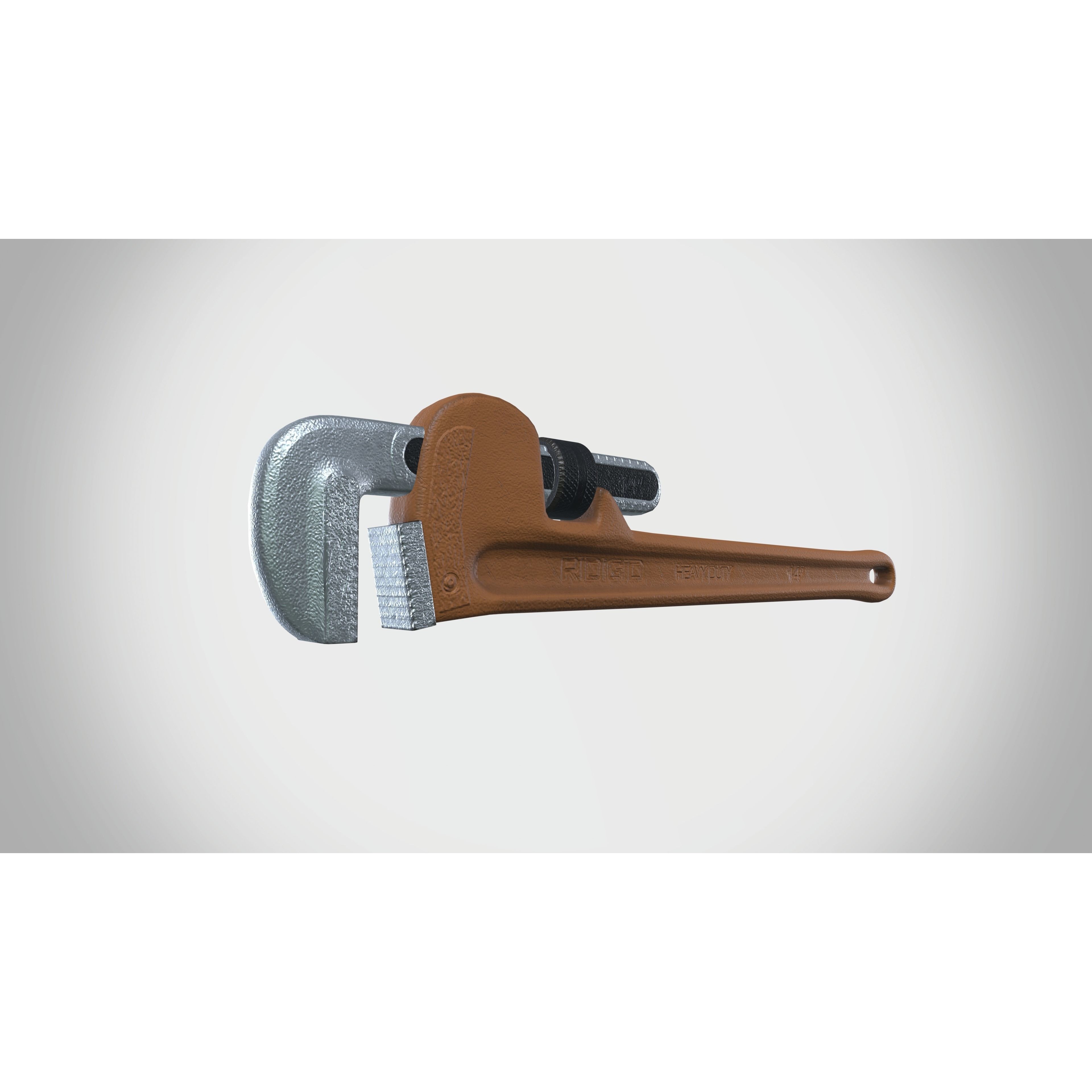 Monkey Wrench - Game-Ready 3D Model - View 3