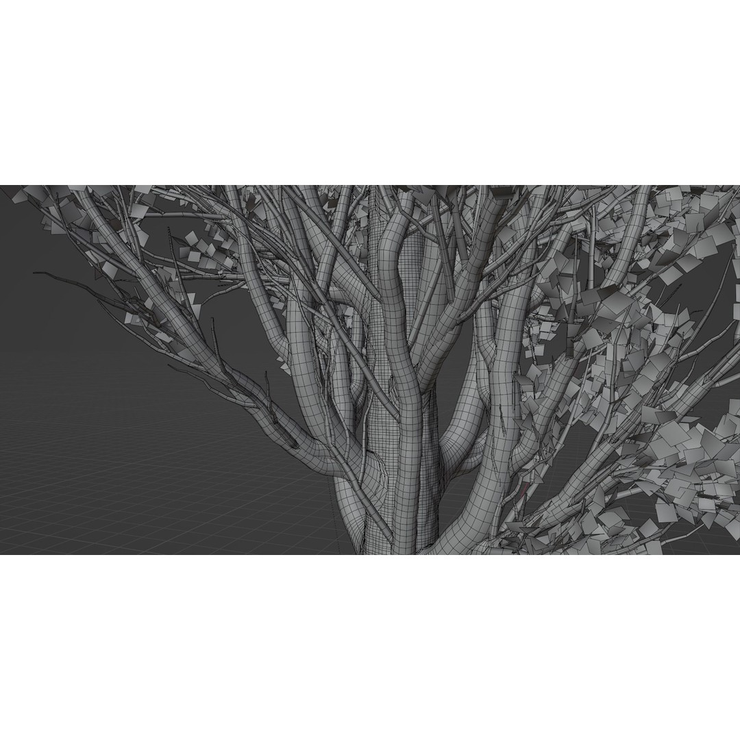 Poplar Trees 3D Model – High Poly PBR Asset for Blender, FBX, OBJ