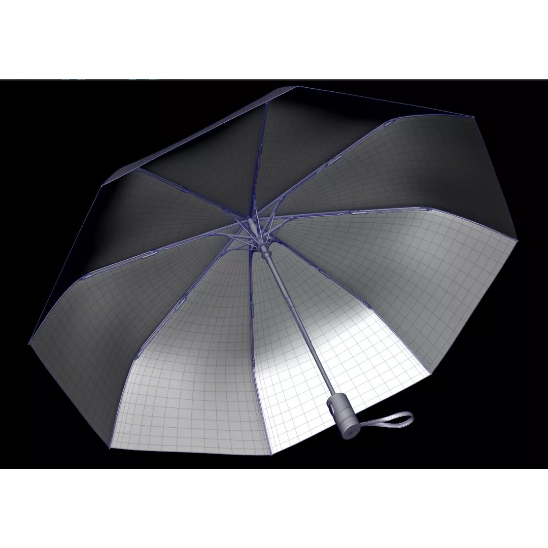 Umbrellas 3D Model – Low Poly Collection for Games and Animation - View 19