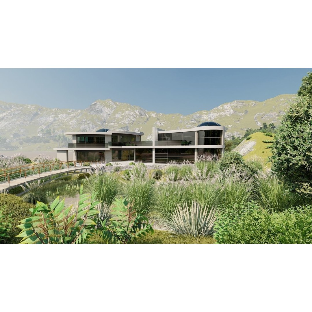 Modern Villa 3D Model – High-Quality Architectural Asset for Archviz - View 24